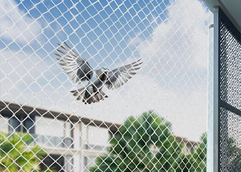 Transparent Balcony Net